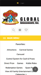 Mobile Screenshot of globalamusements.com